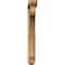 Ekena Millwork Legacy Arts and Crafts Smooth Bracket w/ Offset Brace, Western Red Cedar, 5 1/2"W x 36"D x 44"H BKT0604X36X44LEC03SWR - alternate 4